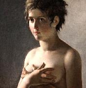 Pierre-Narcisse Guerin Jeune fille en buste Sweden oil painting artist